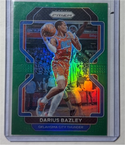 2021-22 Panini Prizm #237 Darius Bazley — front