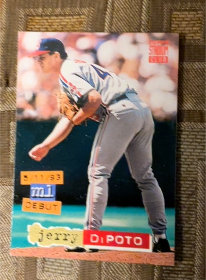 1994 Topps Stadium Club #380 Jerry DiPoto — front