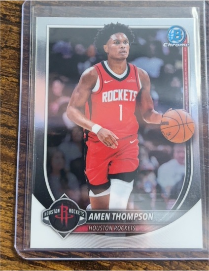 2025-26 Bowman Chrome #134 Amen Thompson — front