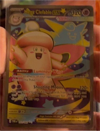 2026 Pokémon Mega Clefable EX #103 — front