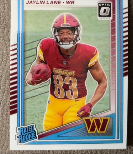 2025 Panini Donruss Optic #249 Jaylin Lane — front