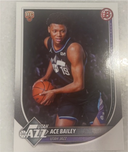 2025-26 Bowman #5 Ace Bailey — front