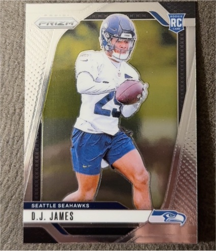 2024 Panini Prizm #322 D.J. James — front