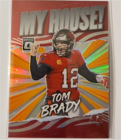 2021 Panini Donruss Optic #MH-7 Tom Brady My House! — front