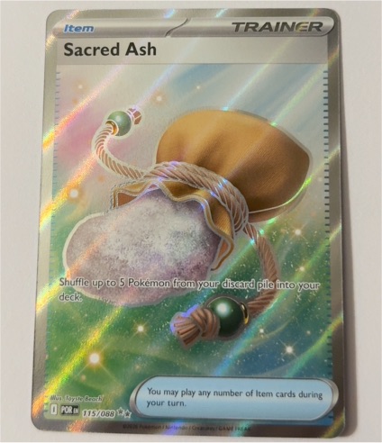 2014 Pokémon ME03: Perfect Order #115 Sacred Ash — front
