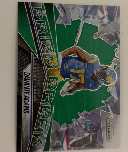 2025 Panini Prizm Break #10 Davante Adams — front