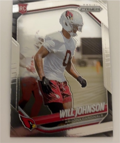 2025 Panini Prizm #370 Will Johnson — front