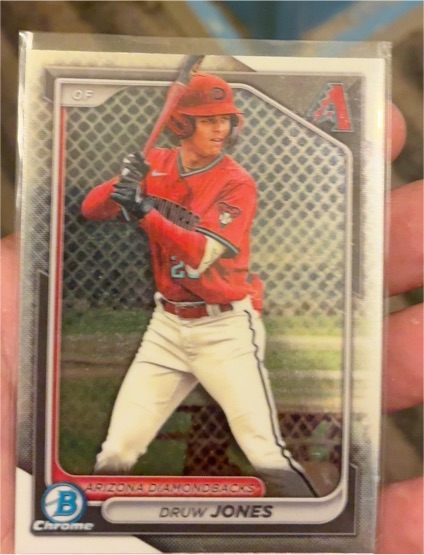 2024 Bowman Chrome #BCP-60 Druw Jones — front