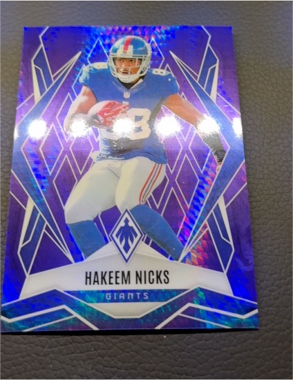 2025 Panini Phoenix #86 Hakeem Nicks — front