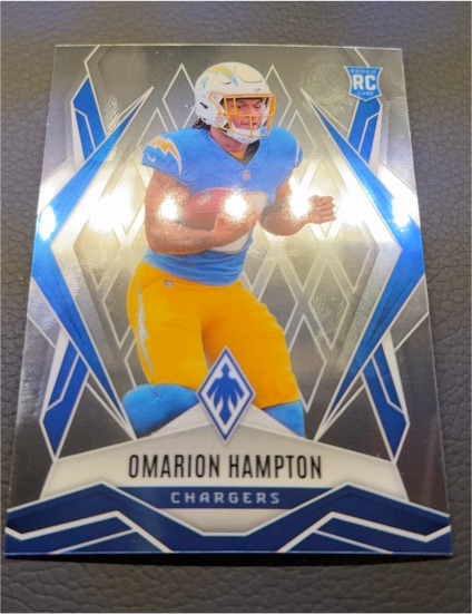 2025 Panini Phoenix #192 Omarion Hampton — front