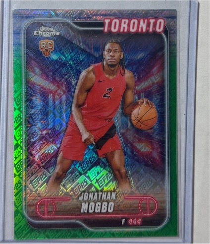 2024-25 Topps Chrome #194 Jonathan Mogbo — front