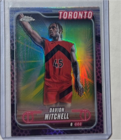 2024-25 Topps Chrome #128 Davion Mitchell — front