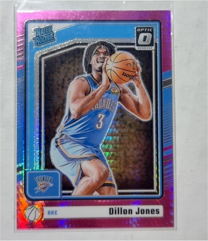 2024 Donruss Optic Rated Rookie #275 Dillon Jones — front