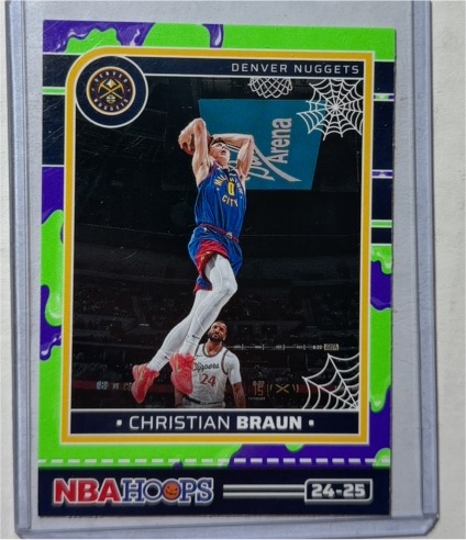 2024-25 Panini Haunted Hoops #44 Christian Braun — front