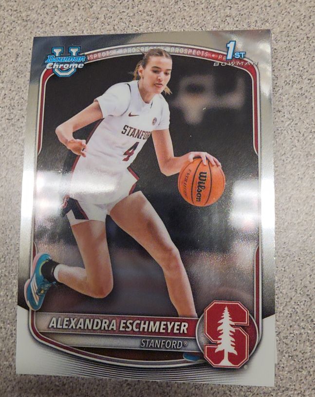 2025-26 Bowman Chrome #BCP-75 Alexandra Eschmeyer — front
