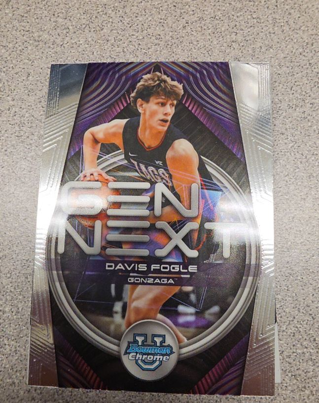 2025-26 Bowman Chrome Gen Next #GN-18 Davis Fogle — front