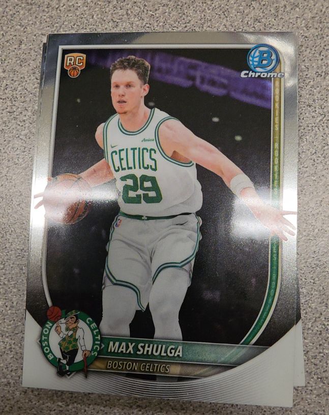 2025-26 Bowman Chrome #BCV-53 Max Shulga — front