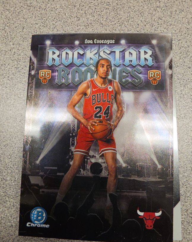 2025-26 Bowman Chrome Rockstar Rookies #RR-12 Noa Essengue — front