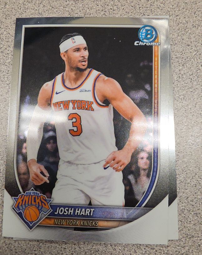 2025-26 Bowman Chrome #BCV-153 Josh Hart — front
