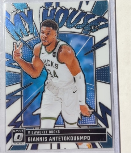 2024-25 Panini Donruss Optic #5 Giannis Antetokounmpo My House — front