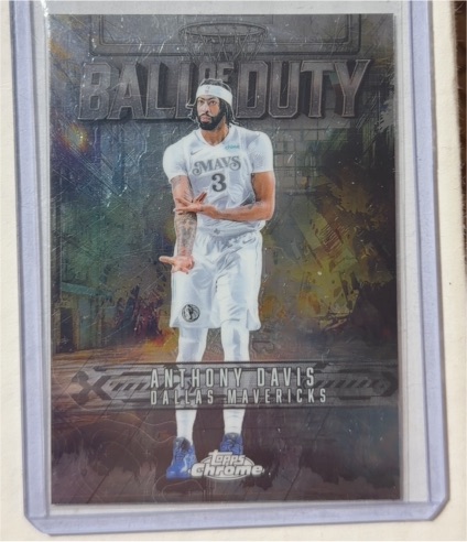 2025-26 Topps Chrome #BD-2 Anthony Davis — front