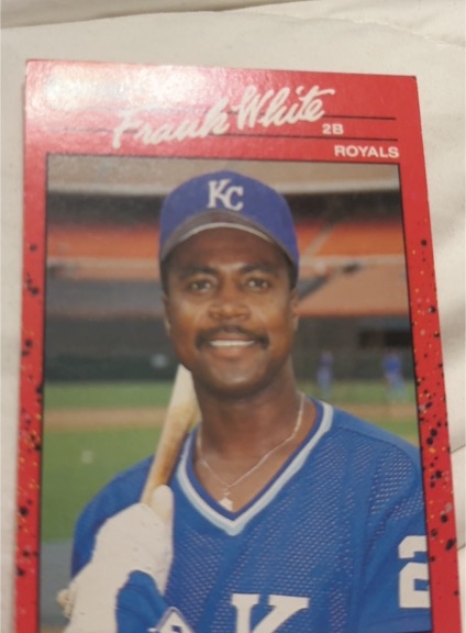 1990 Donruss #262 Frank White — front