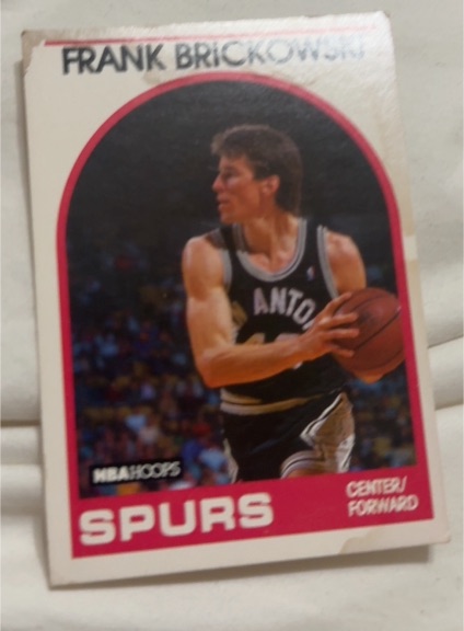 1989-90 Hoops #206 Frank Brickowski — front