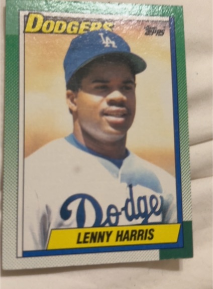 1990 Topps #277 Lenny Harris — front