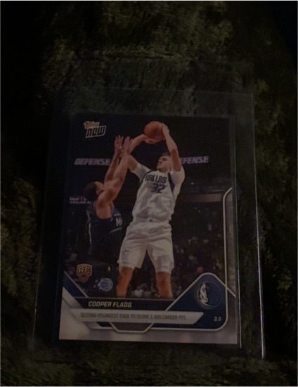 2025 Topps Now #193 Cooper Flagg — front