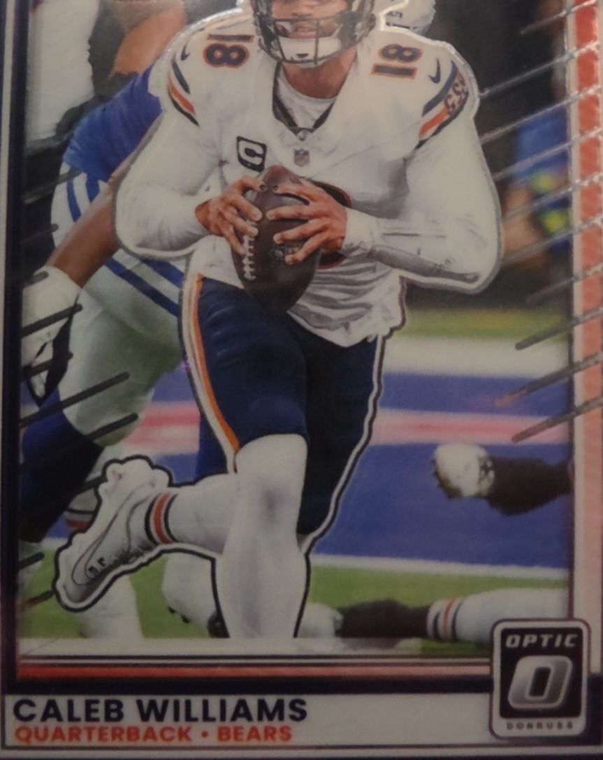 2025 Donruss Optic #8 Caleb Williams — front