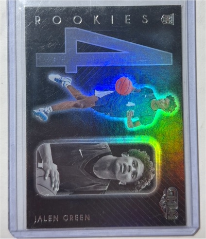 2021-22 Panini Chronicles Draft Picks Gala Rookies #184 Jalen Green — front