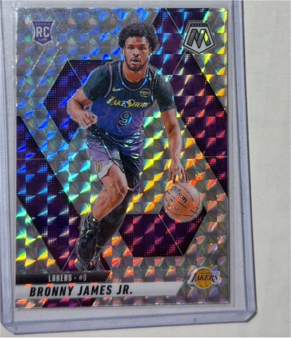 2024-25 Panini Mosaic #214 Bronny James Jr. — front