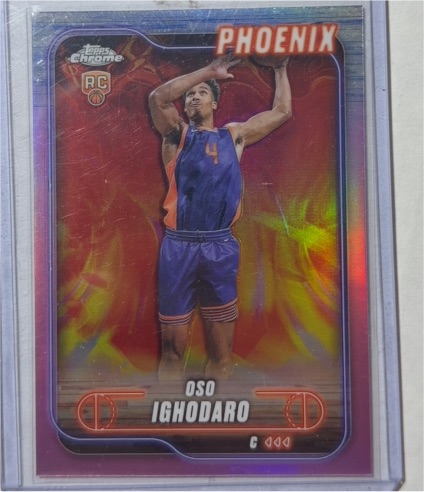 2024-25 Topps Chrome #184 Oso Ighodaro — front
