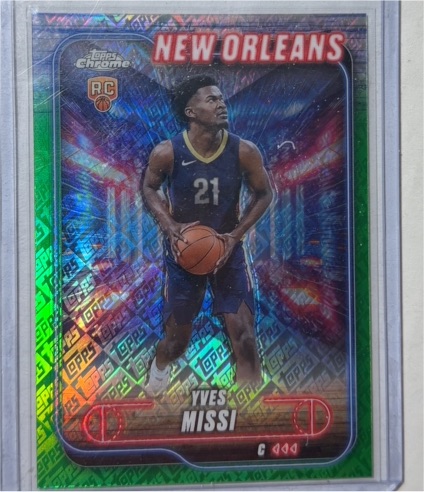 2024-25 Topps Chrome #156 Yves Missi — front