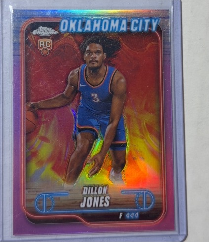 2024-25 Topps Chrome #189 Dillon Jones — front