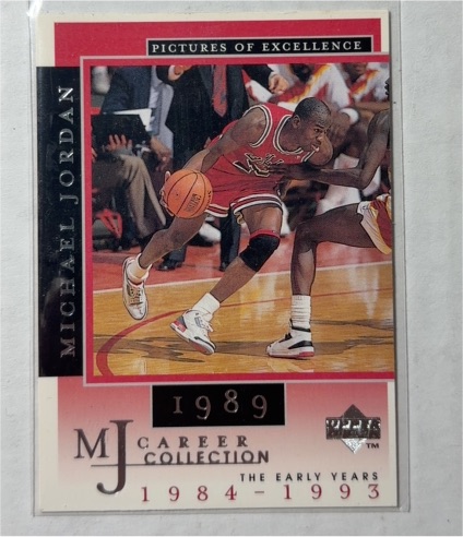 1998 Upper Deck MJ Career Collection #3 Michael Jordan — front