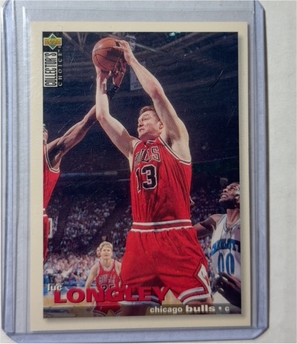 1995-96 Upper Deck Collector's Choice #287 Luc Longley — front