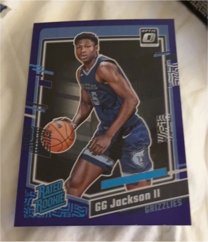 2023-24 Panini Donruss Optic #228 GG Jackson II — front