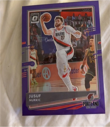 2020-21 Panini Donruss Optic #44 Jusuf Nurkic — front