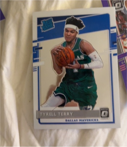 2020-21 Panini Donruss Optic #181 Tyrell Terry — front