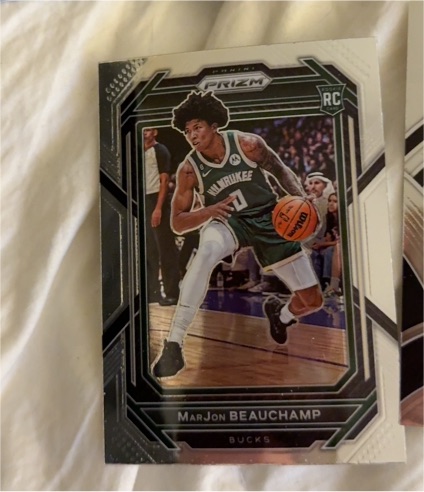 2022-23 Panini Prizm #268 MarJon Beauchamp — front