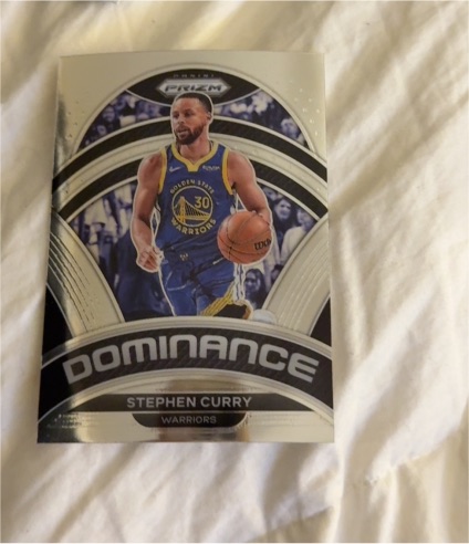 2022-23 Panini Prizm Dominance #23 Stephen Curry — front
