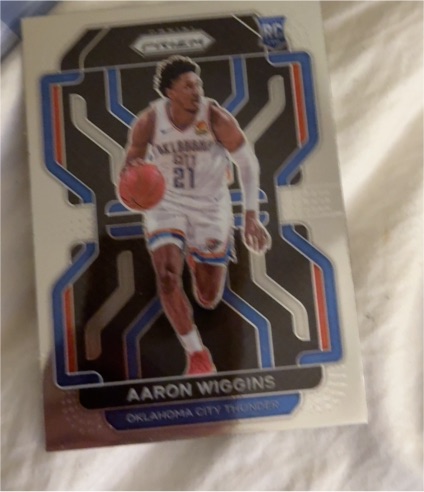 2021-22 Panini Prizm #286 Aaron Wiggins — front