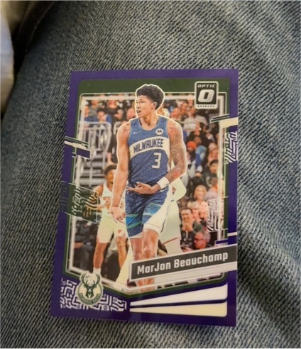 2023-24 Panini Donruss Optic #119 MarJon Beauchamp — front