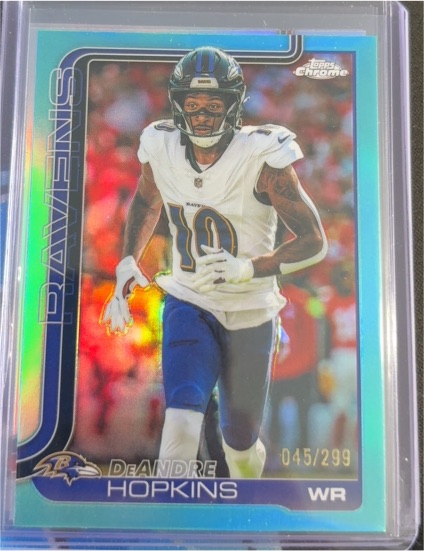 2025 Topps Chrome #20 DeAndre Hopkins — front