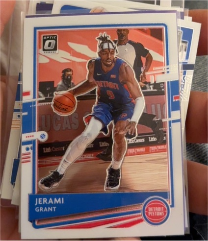2020-21 Panini Donruss Optic #4 Jerami Grant — front