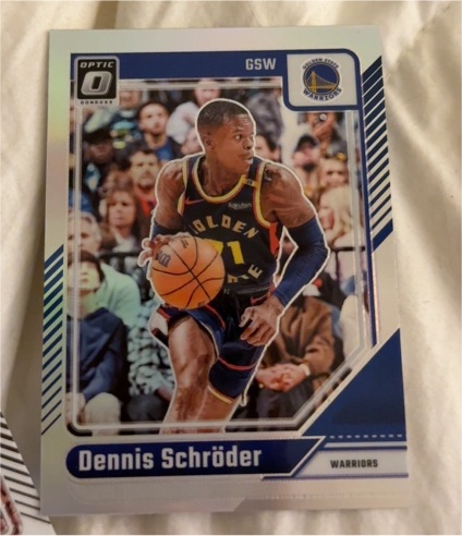 2024-25 Panini Donruss Optic #84 Dennis Schröder — front