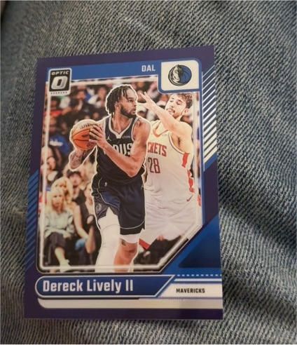 2024-25 Panini Donruss Optic #44 Dereck Lively II — front