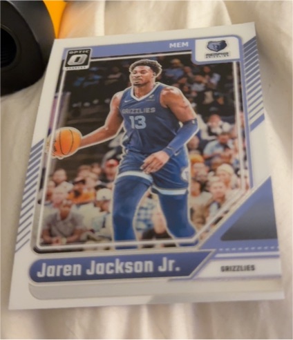 2024-25 Donruss Optic #205 Jaren Jackson Jr. — front