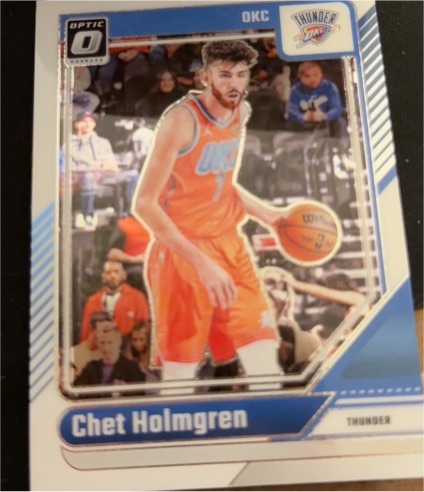 2024-25 Panini Donruss Optic #23 Chet Holmgren — front